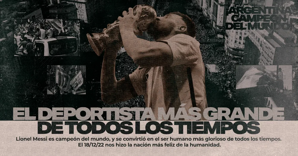 Messi, tapa de diario